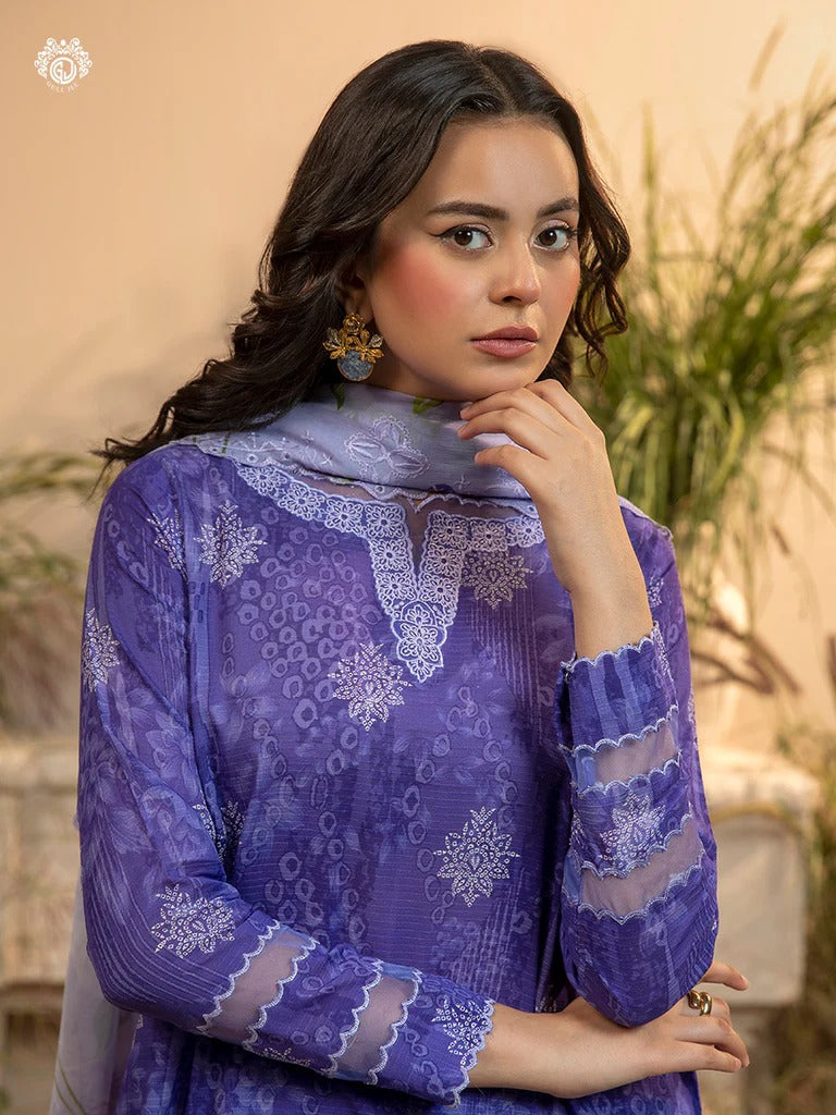 Morja By Gull Jee Vol-10 Embroidered Digital Printed Lawn Unstitched 3 Piece