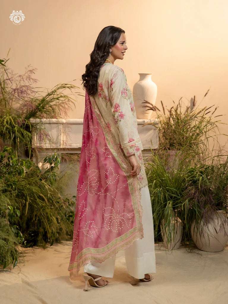 Morja By Gull Jee Vol-10 Embroidered Digital Printed Lawn Unstitched 3 Piece