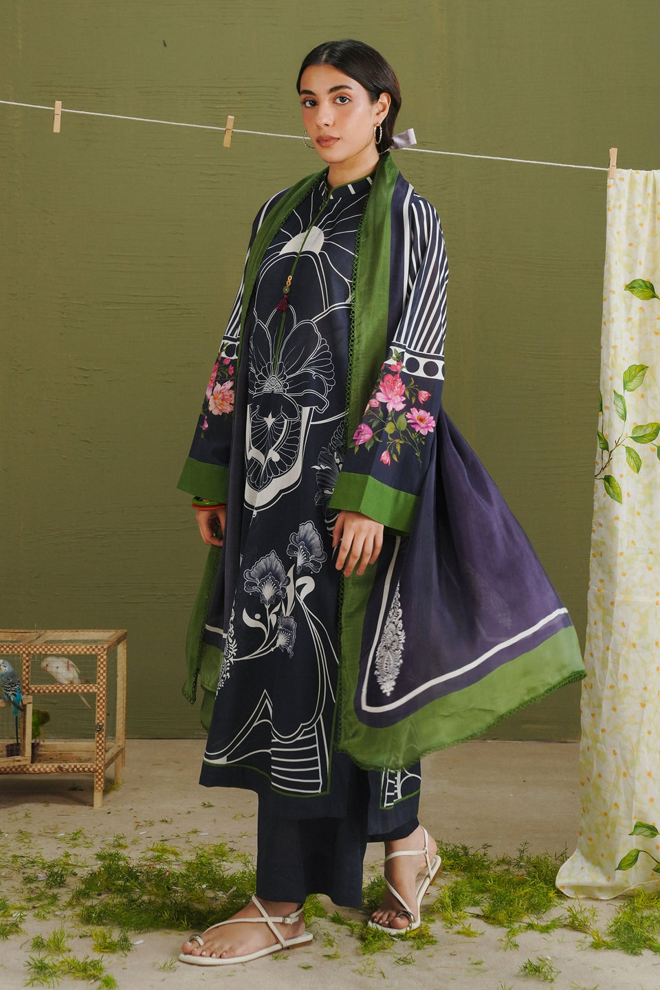 Coco by Zara Shahjahan Prints Drop One Unstitched 3Pcs