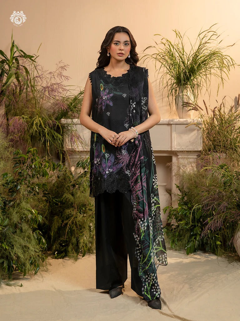 Morja By Gull Jee Vol-10 Embroidered Digital Printed Lawn Unstitched 3 Piece