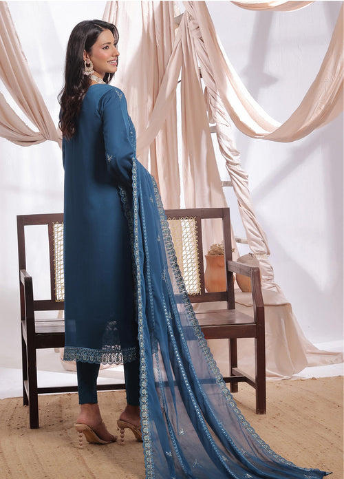 Aaina By Bin Hameed Luxury Embroidered Chiffon Unstitched 3 Piece