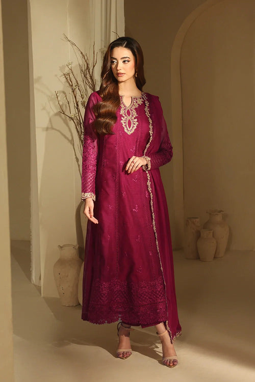 Azure Luxe Eid Edit'26 Sequins Embroidered Chiffon Unstitched 3 Piece