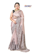 Digital Print Art Silk Saree