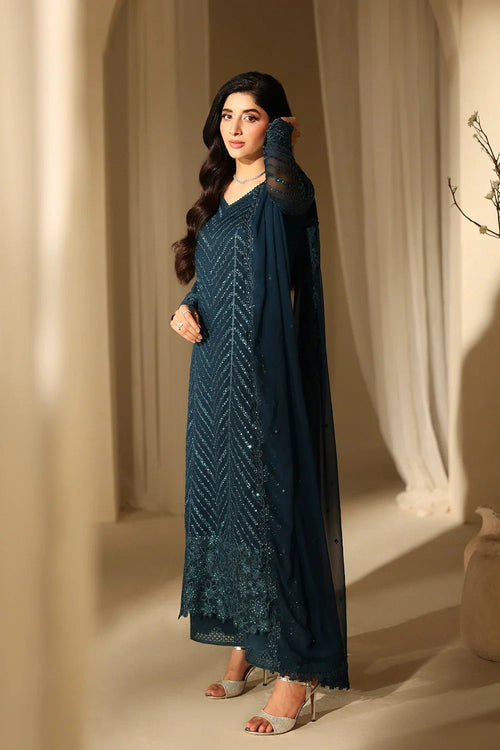 Azure Luxe Eid Edit'26 Sequins Embroidered Chiffon Unstitched 3 Piece