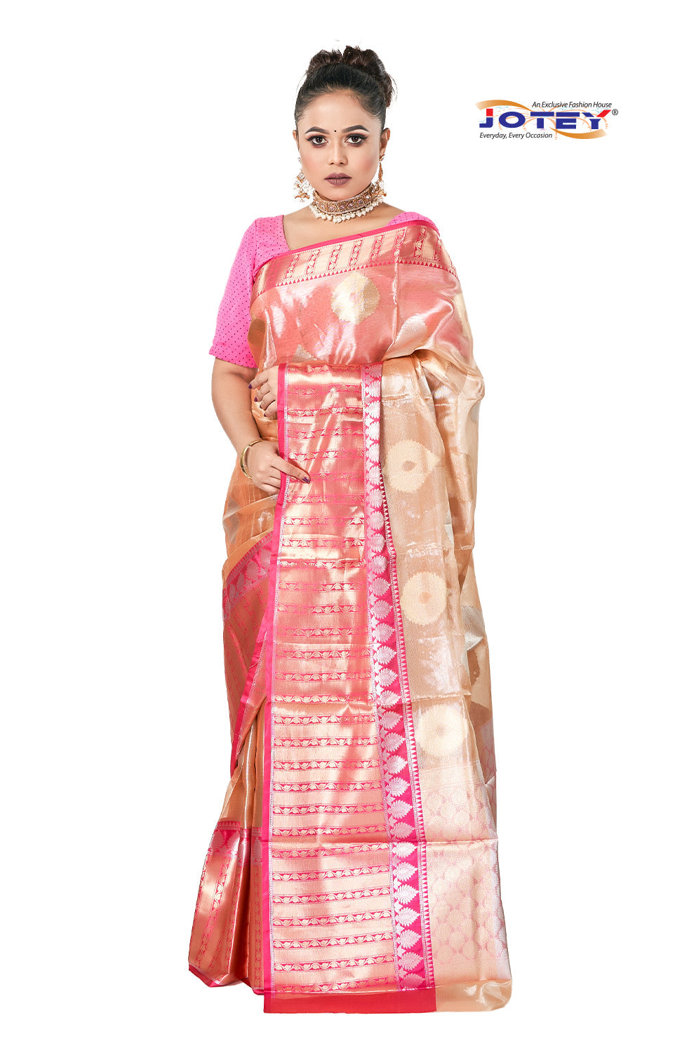 Kora Muslin Weaving Saree