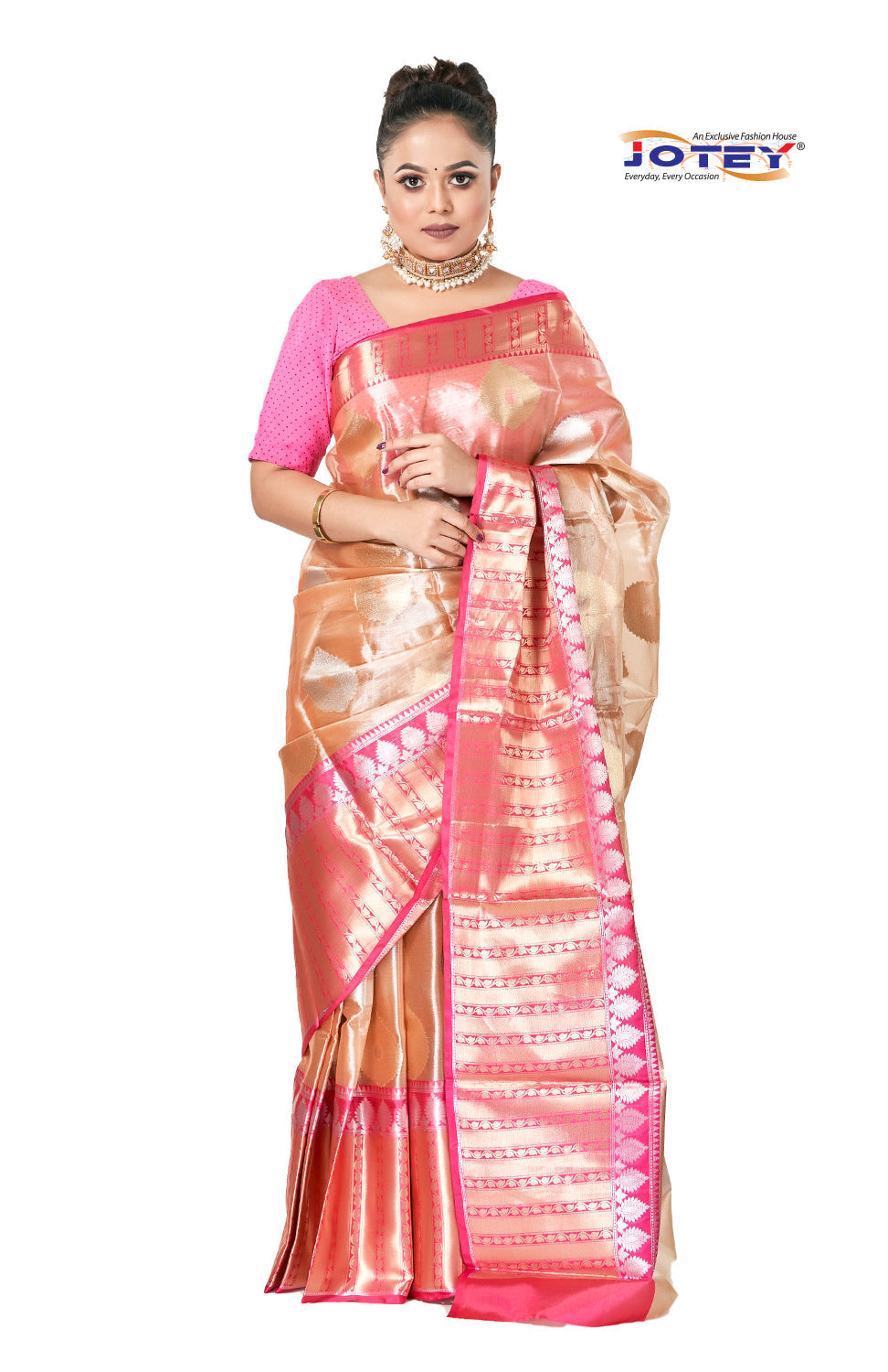 Kora Muslin Weaving Saree