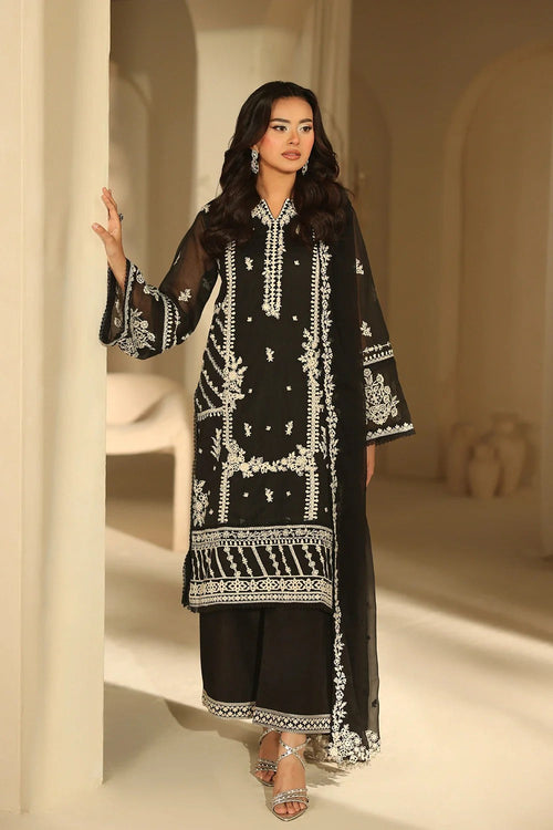 Azure Luxe Eid Edit'26 Sequins Embroidered Chiffon Unstitched 3 Piece