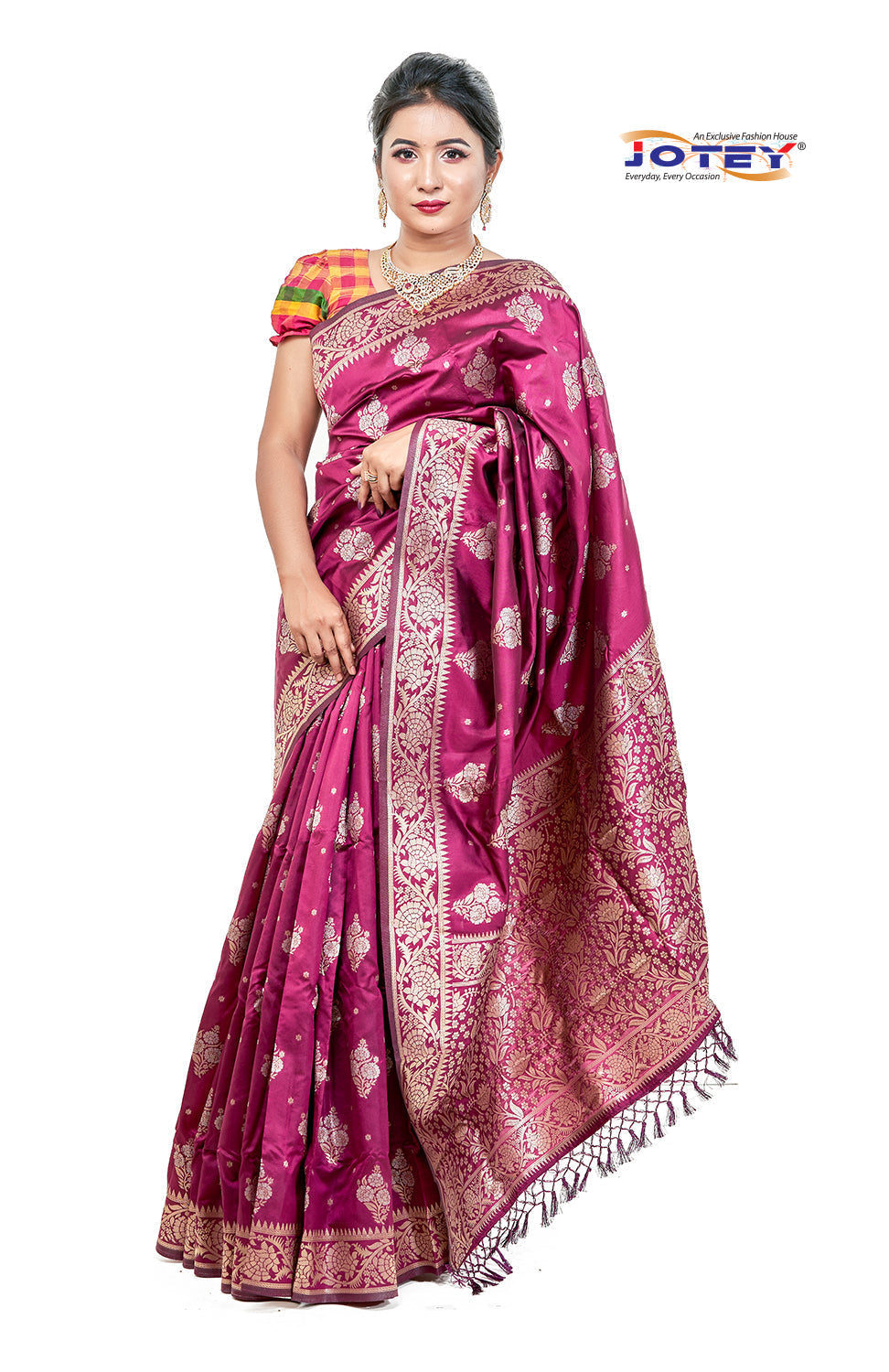Pure Katan Silk Saree