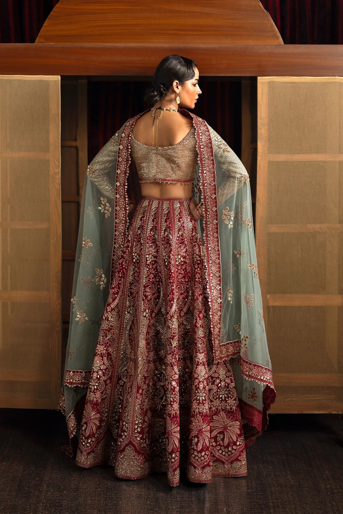 Kaashvi By Ayzel Luxury Embroidered Wedding Festive'25 Unstitched 3 Piece