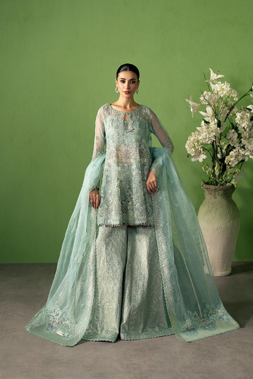 Pehli Nazar By Ayzel Luxury Embroidered EID Festive Unstitched 3 Piece