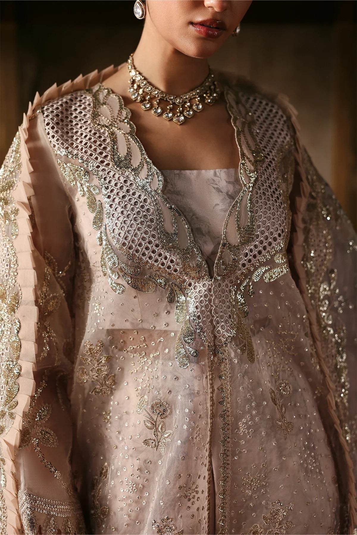 Kaashvi By Ayzel Luxury Embroidered Wedding Festive'25 Unstitched 3 Piece