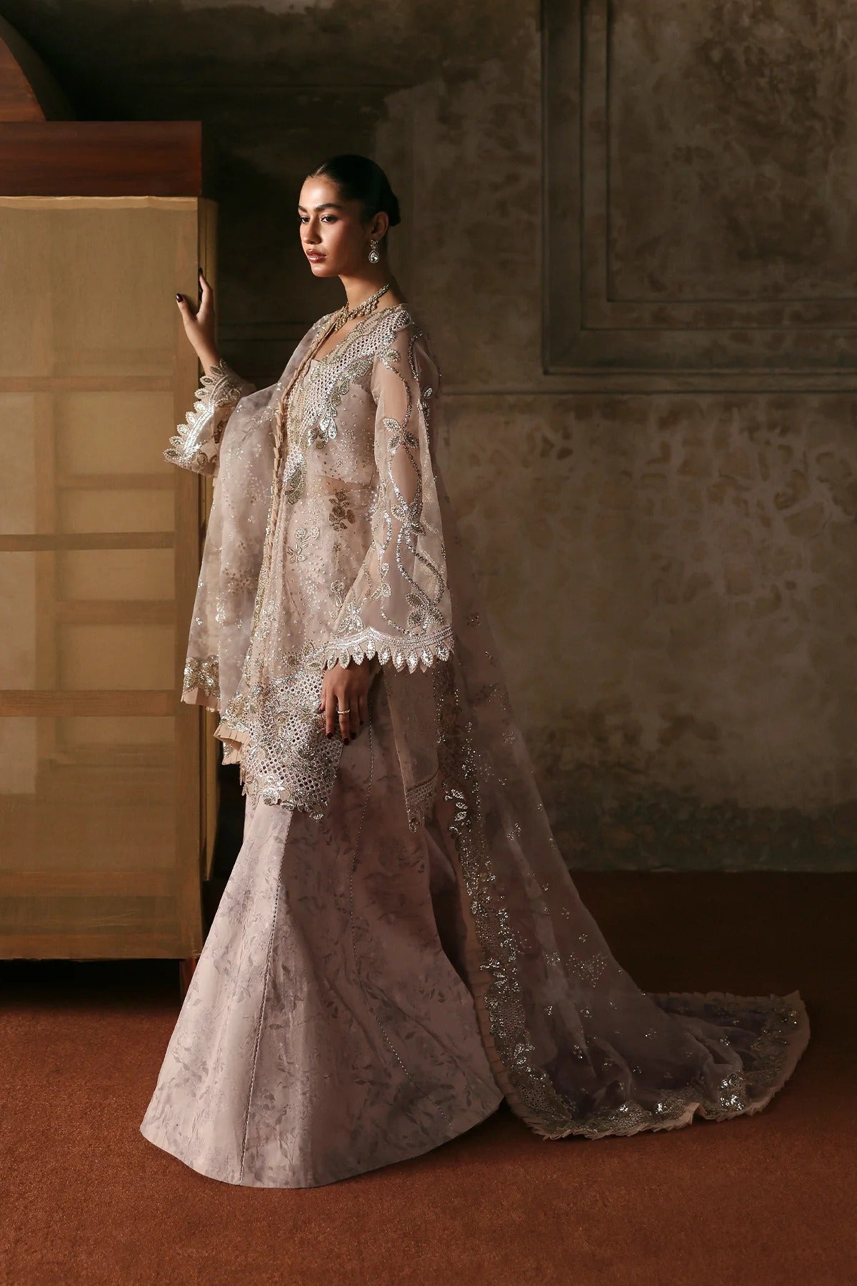 Kaashvi By Ayzel Luxury Embroidered Wedding Festive'25 Unstitched 3 Piece