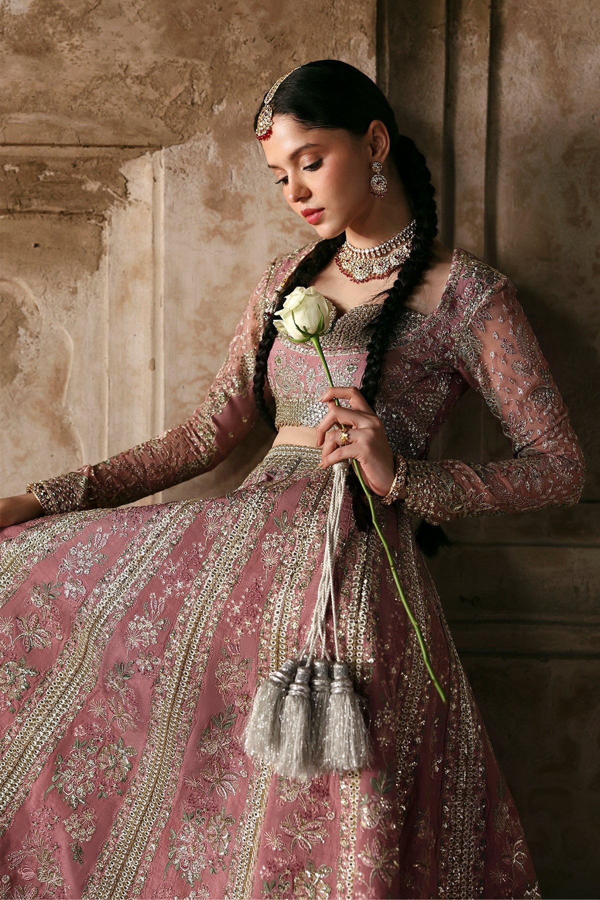 Kaashvi By Ayzel Luxury Embroidered Wedding Festive'25 Unstitched 3 Piece