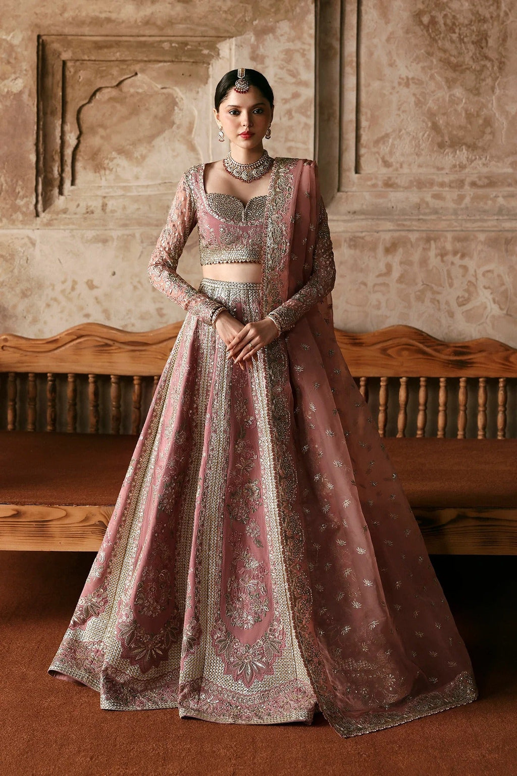 Kaashvi By Ayzel Luxury Embroidered Wedding Festive'25 Unstitched 3 Piece