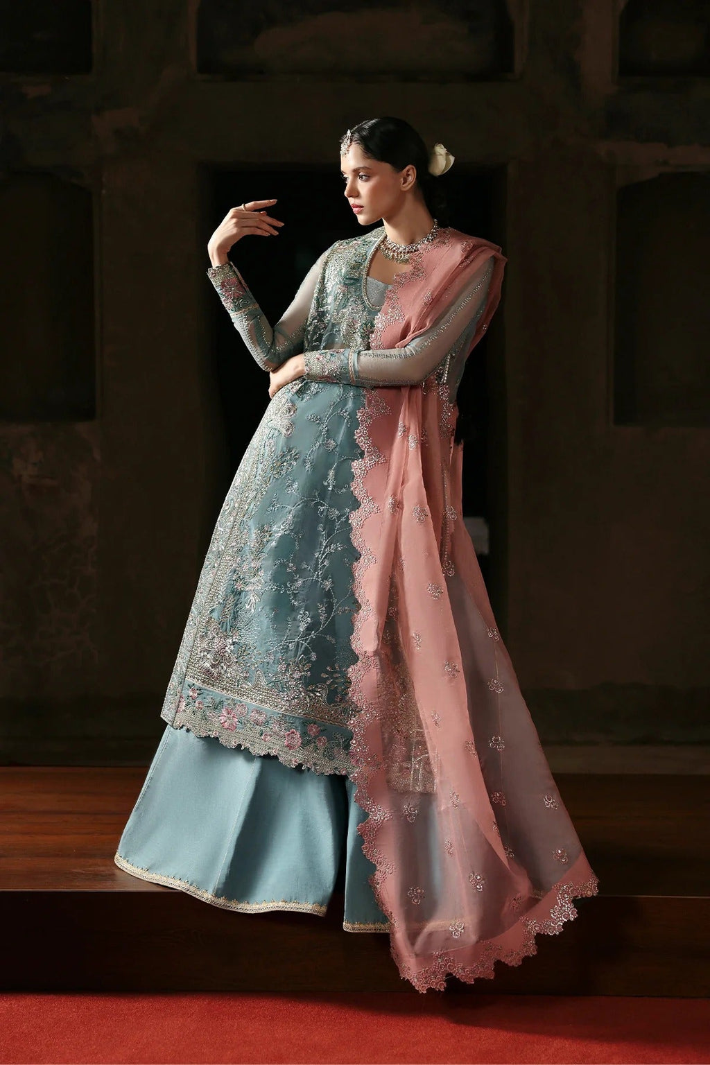 Kaashvi By Ayzel Luxury Embroidered Wedding Festive'25 Unstitched 3 Piece