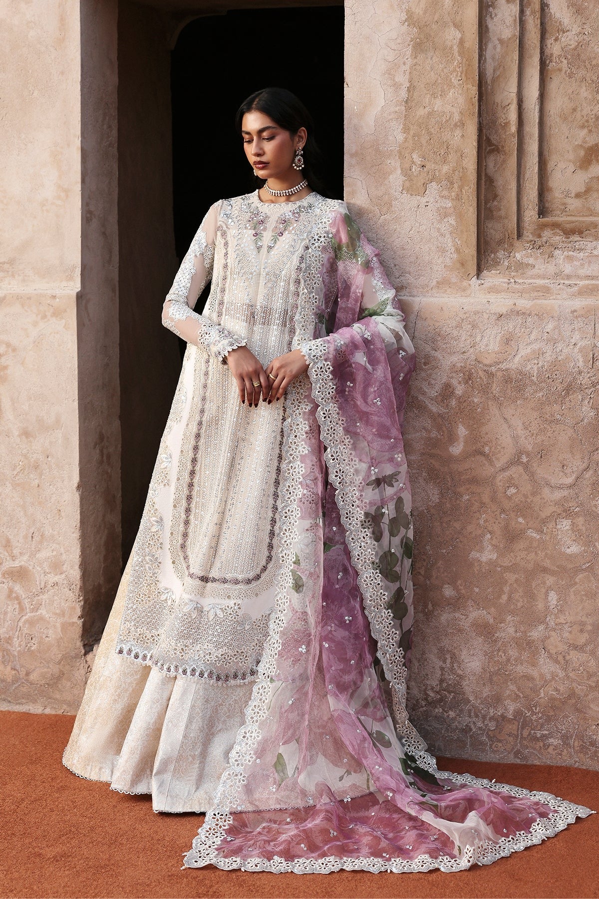 Kaashvi By Ayzel Luxury Embroidered Wedding Festive'25 Unstitched 3 Piece