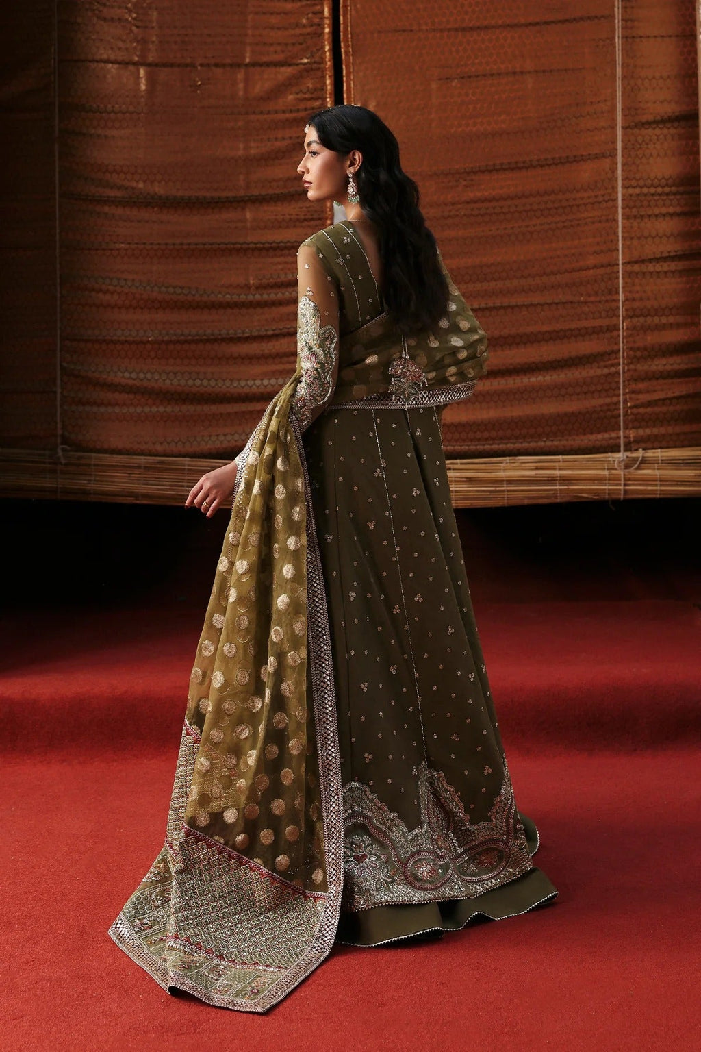 Kaashvi By Ayzel Luxury Embroidered Wedding Festive'25 Unstitched 3 Piece