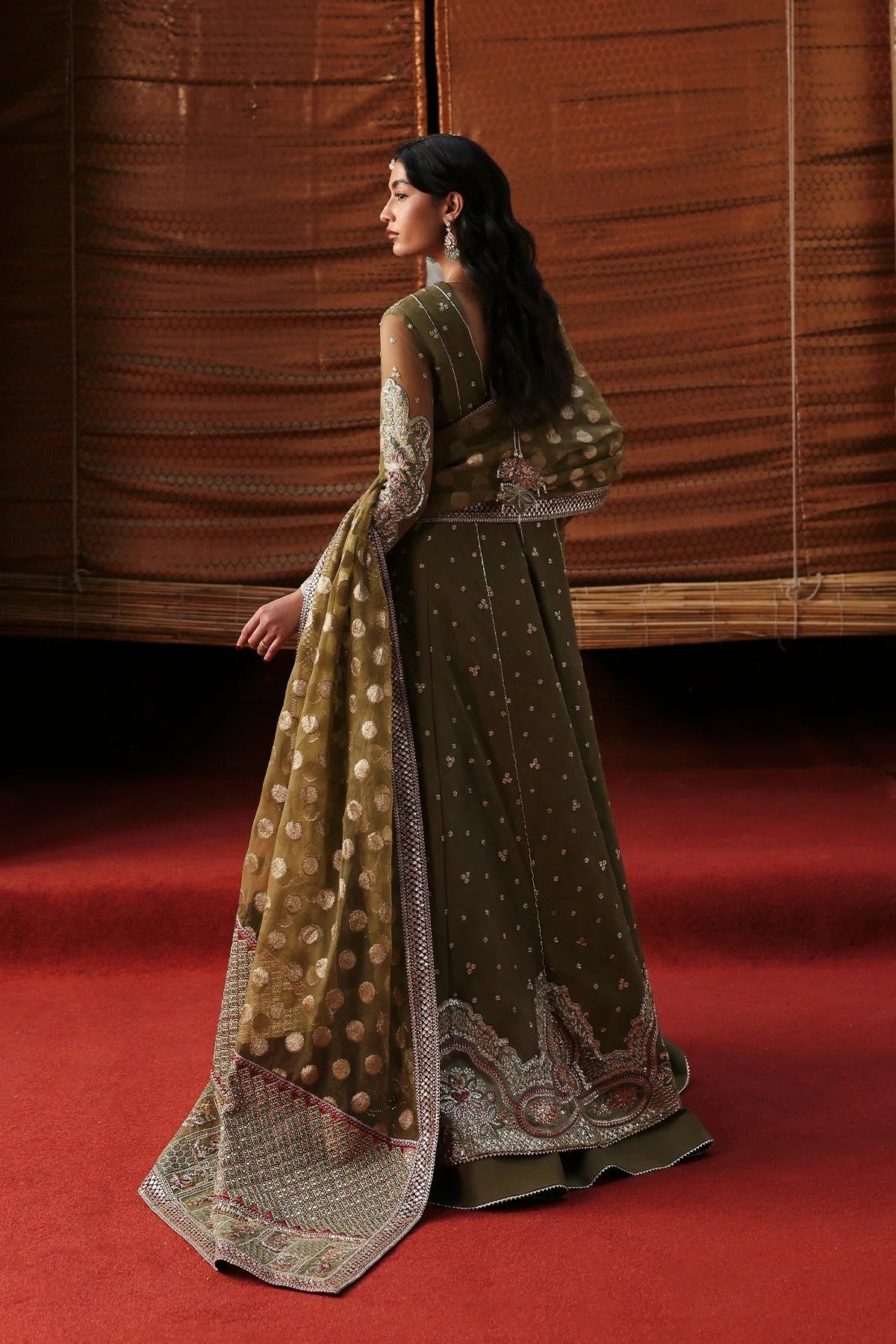 Kaashvi By Ayzel Luxury Embroidered Wedding Festive'25 Unstitched 3 Piece