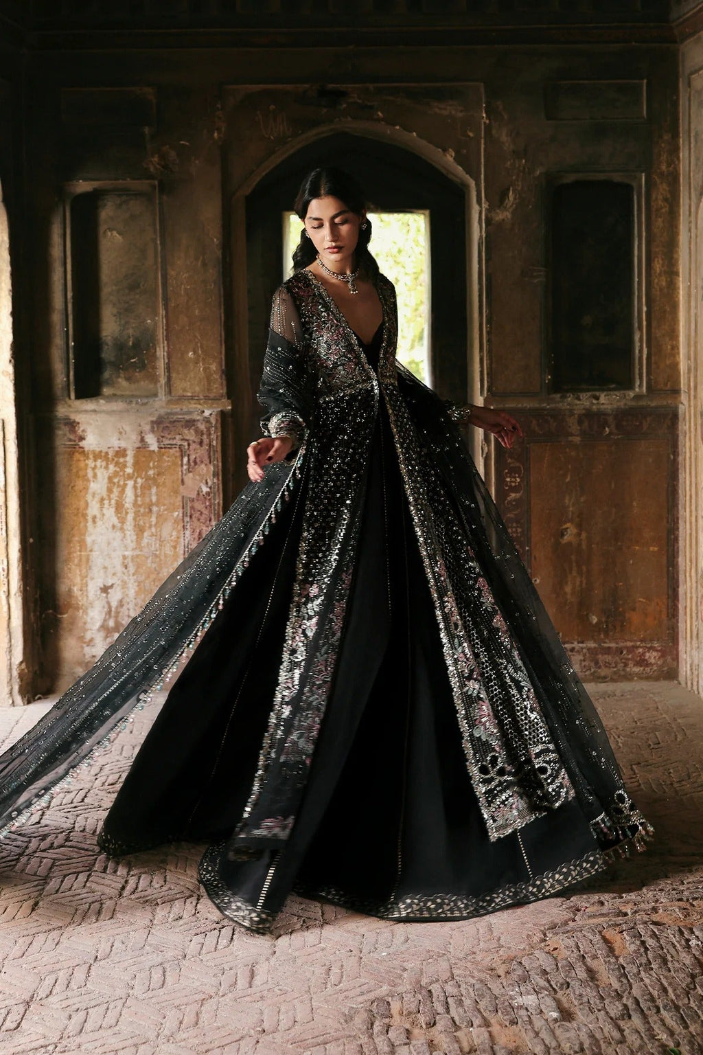 Kaashvi By Ayzel Luxury Embroidered Wedding Festive'25 Unstitched 3 Piece