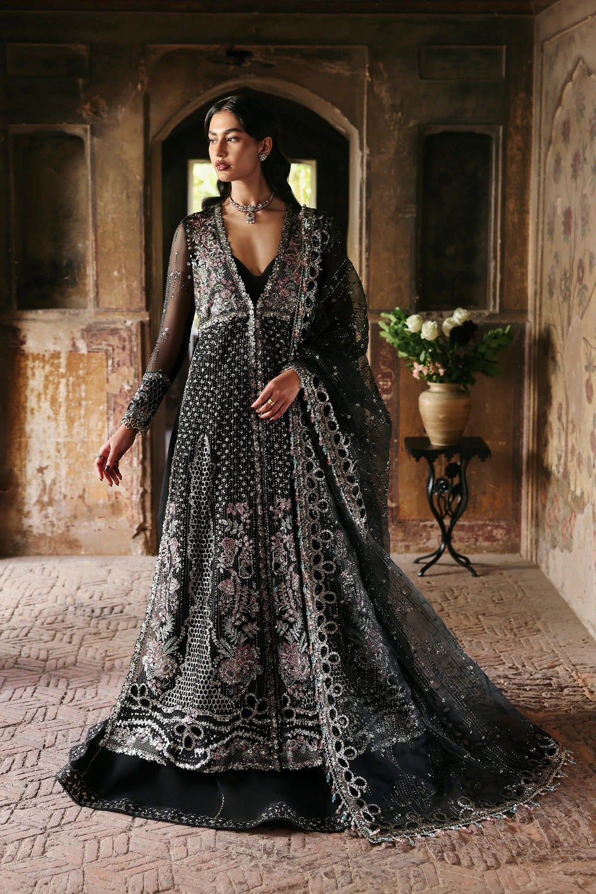 Kaashvi By Ayzel Luxury Embroidered Wedding Festive'25 Unstitched 3 Piece