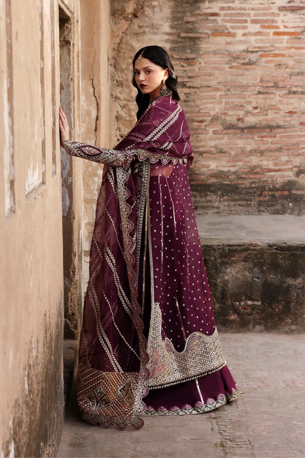 Kaashvi By Ayzel Luxury Embroidered Wedding Festive'25 Unstitched 3 Piece